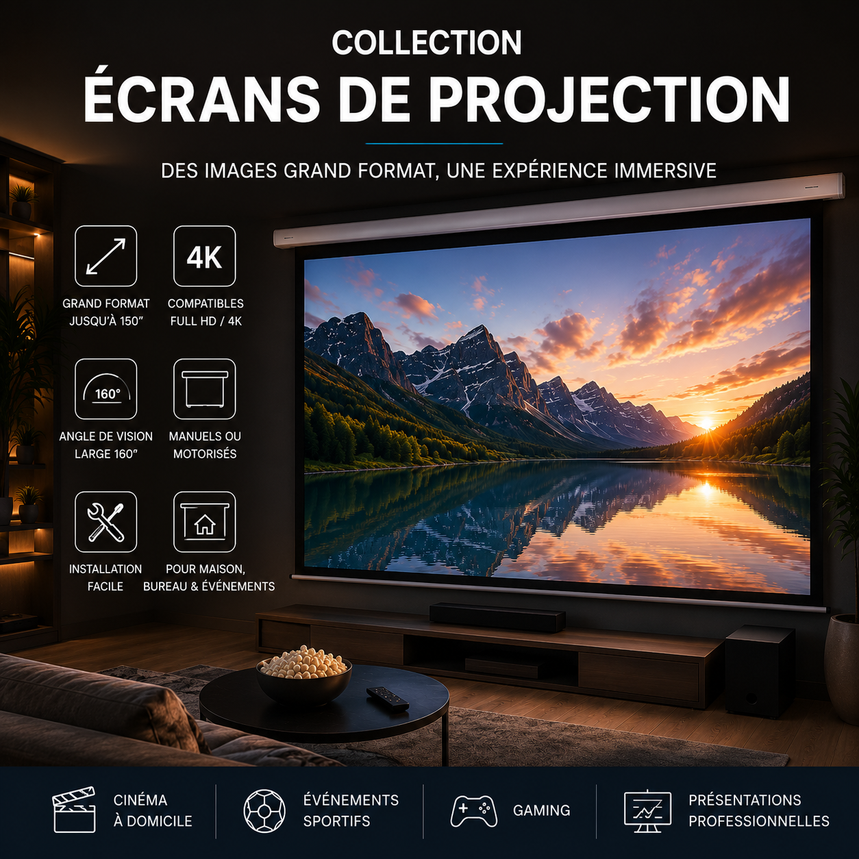 Écran de projcetion Image