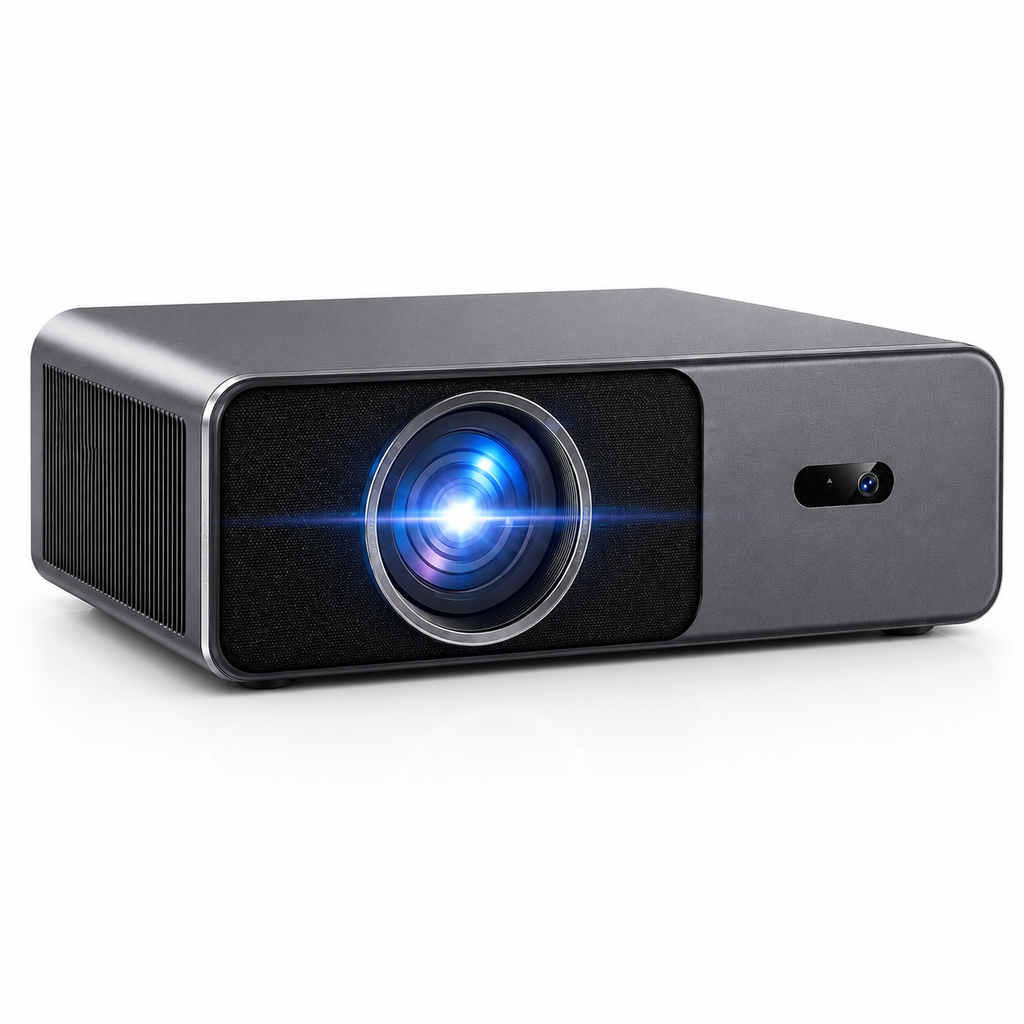 Vidéoprojecteur 4K Full HD 1080P – 1000 ANSI, Netflix Officiel, WiFi 6, Bluetooth 5.2, Auto Focus - A1