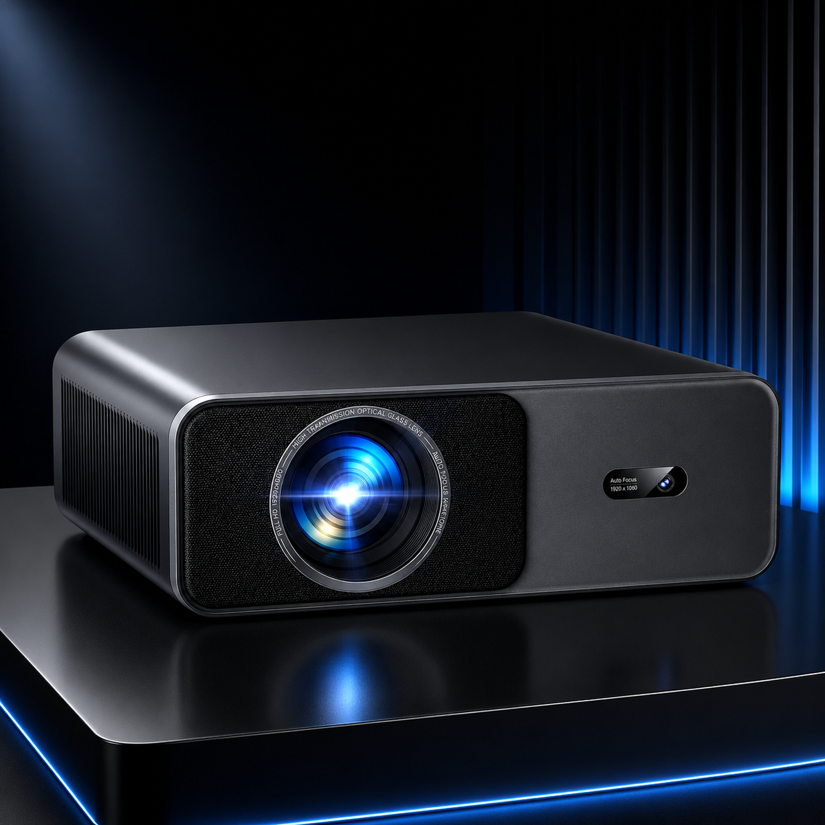 Vidéoprojecteur 4K Full HD 1080P – 1000 ANSI, Netflix Officiel, WiFi 6, Bluetooth 5.2, Auto Focus - A1