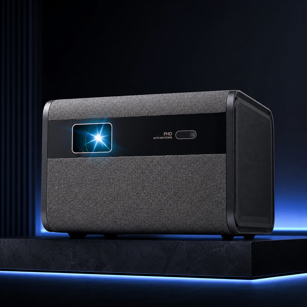 Vidéo projecteur 1080P Full HD Android 3500 ANSI Lumens avec autofocus intelligent – J10