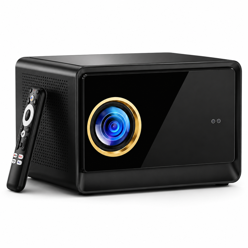 Vidéoprojecteur 1080P Android TV WiFi 6 Bluetooth Autofocus Home Cinéma - X08